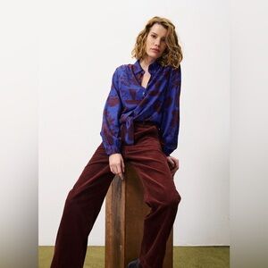 FRNCH -🇫🇷 ELYSA BORDEAUX PANTS